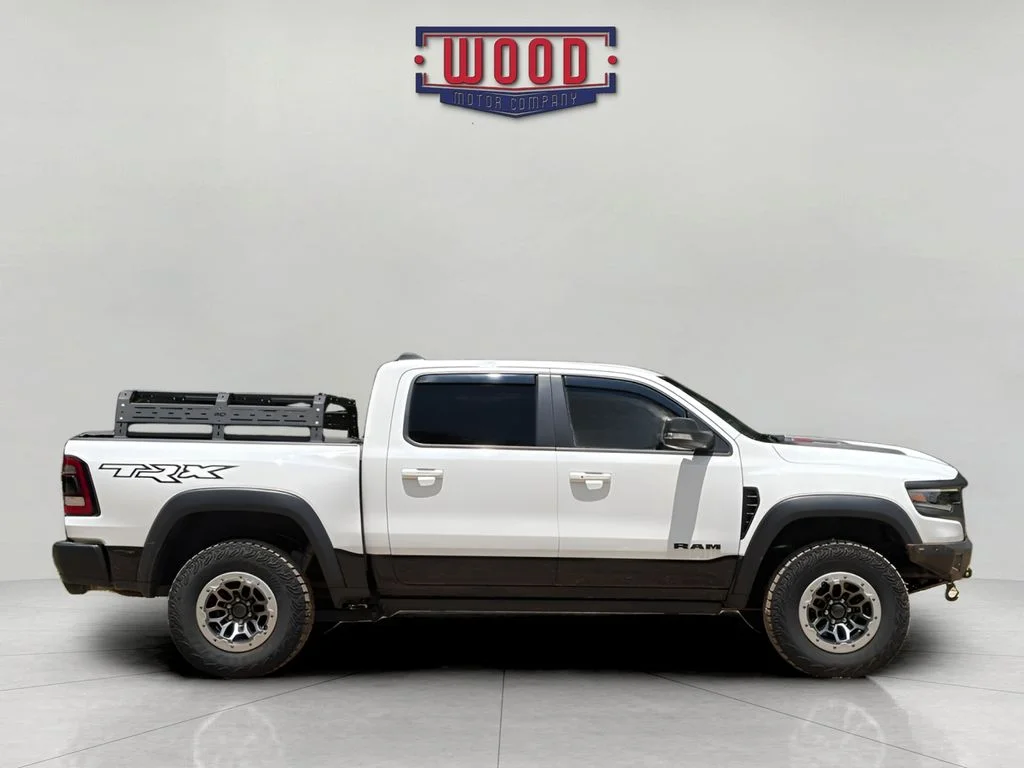 Used 2022 Bright White Clearcoat Ram TRX image 2