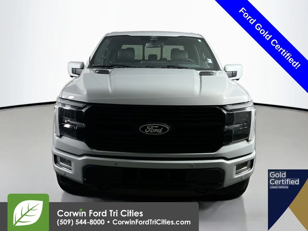 Certified Used 2025 Space White Metallic Ford Platinum image 4