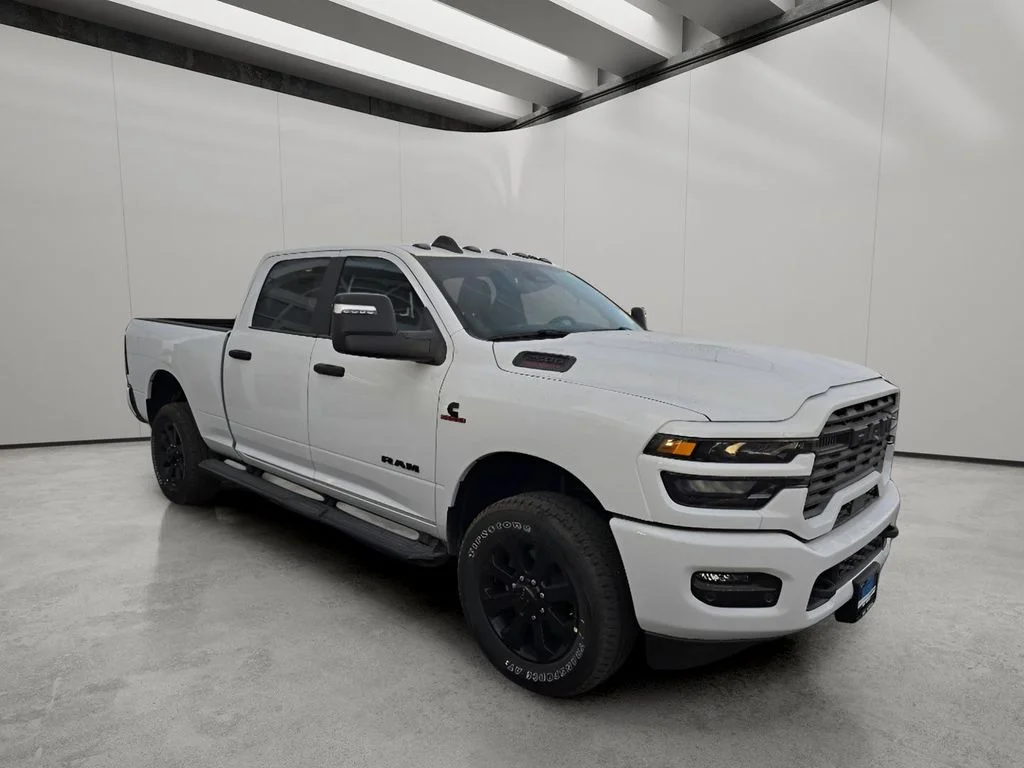 New 2026 Bright White Clear-Coat Exterior Paint RAM Big Horn image 7
