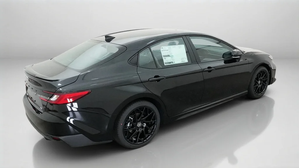 New 2026 Midnight Black Metallic Toyota SE image 9
