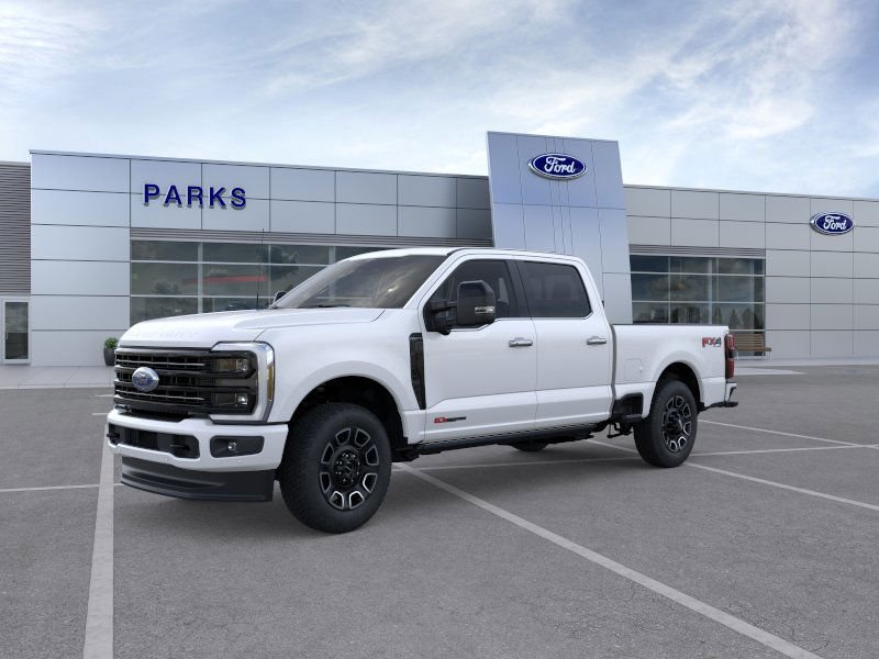 New 2026 Star White Metallic Tri-Coat Ford F-250® Platinum® image 1