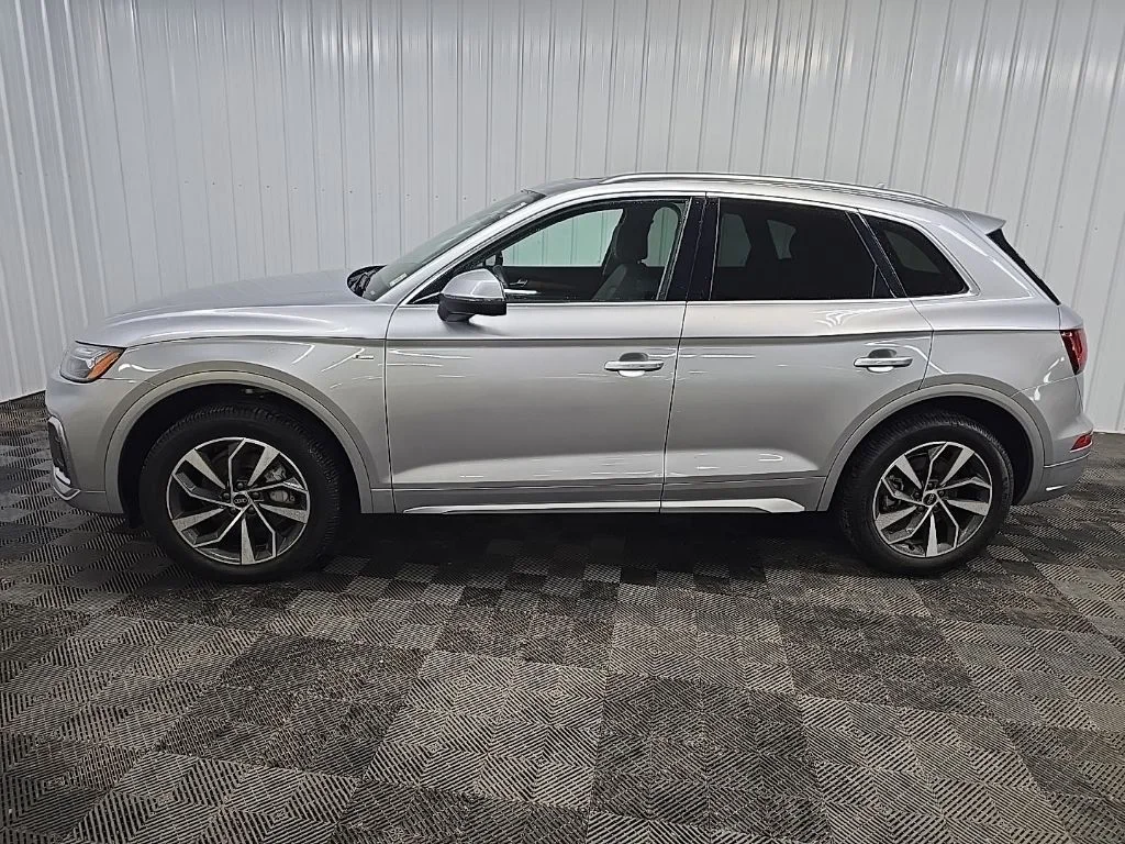 Used 2022 Gray Audi 45 S line Premium image 5