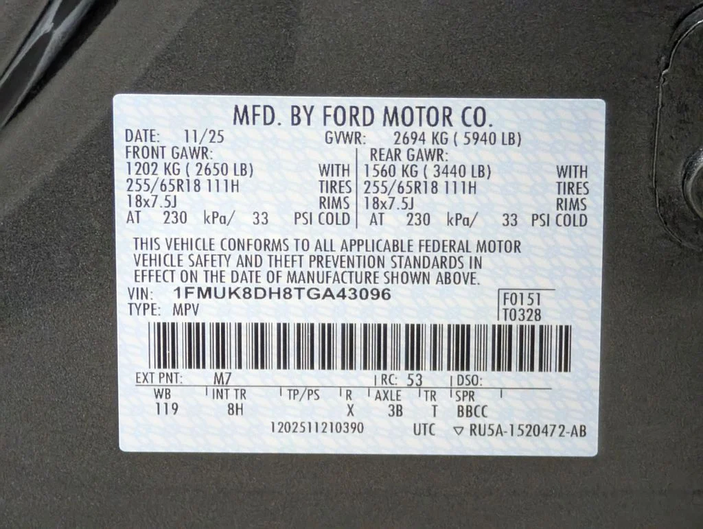 New 2026 Carbonized Gray Metallic Ford Active image 26