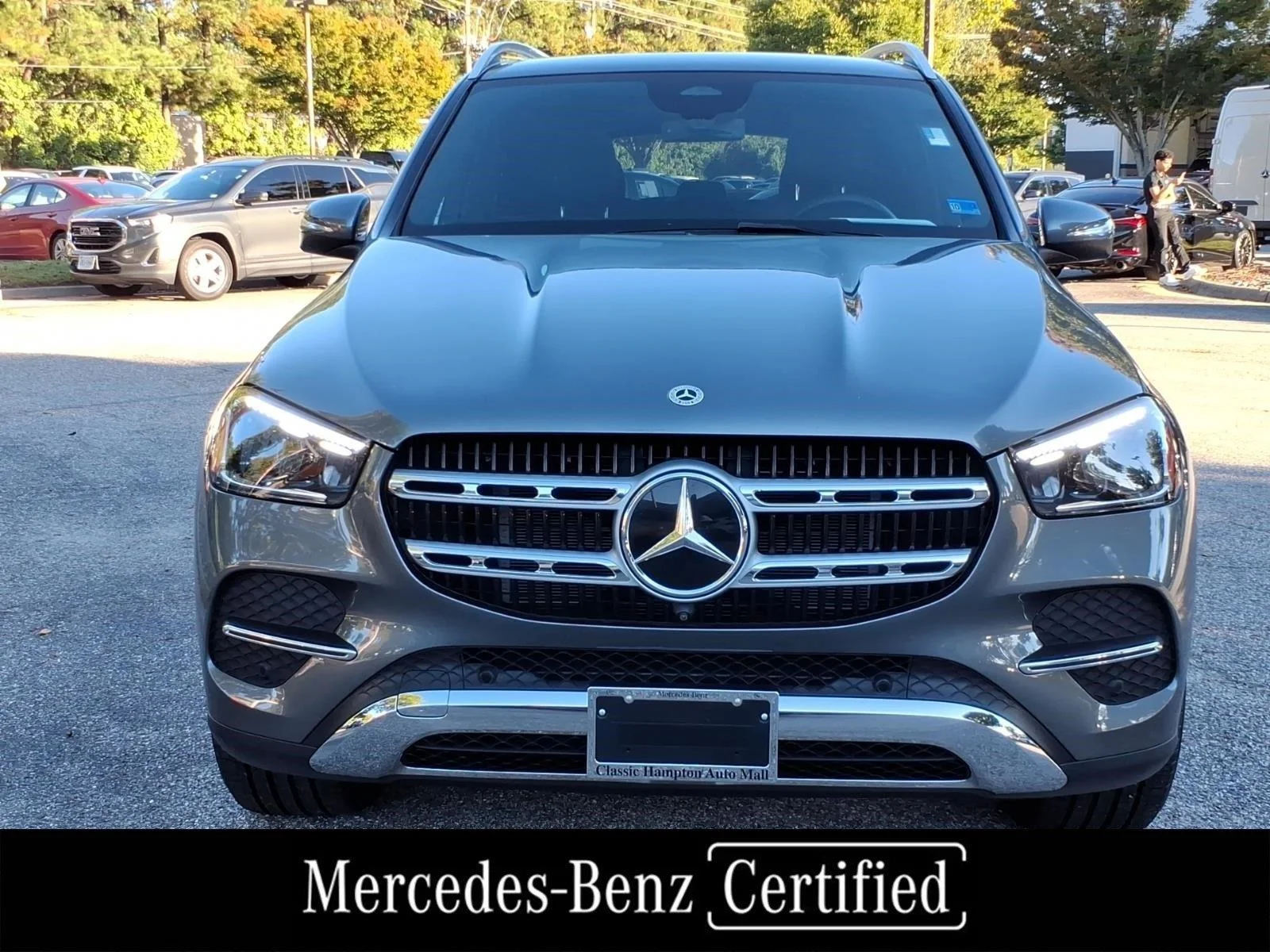 Certified Used 2026 Selenite Grey Metallic Mercedes-Benz GLE 350 image 2