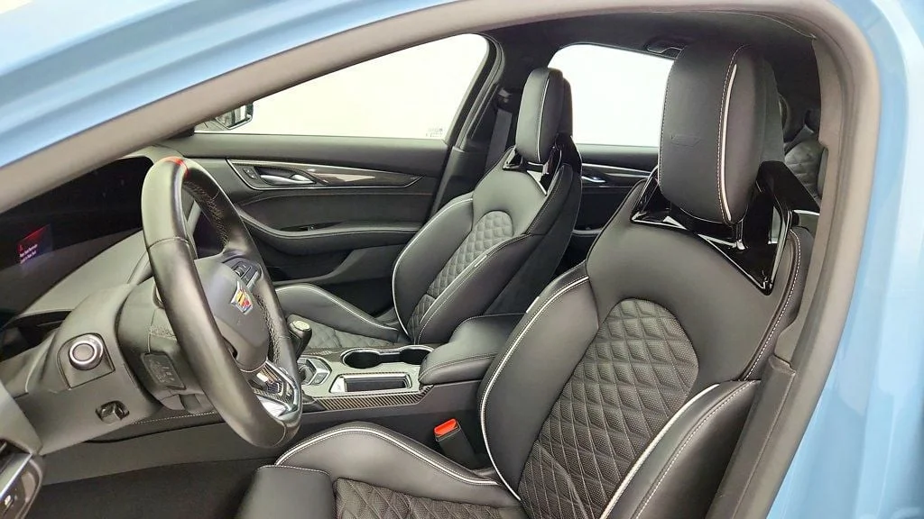Used 2025 Drift Metallic Cadillac 4dr Sedan Blackwing w/ Precision Pkg, Parking Pkg & PDR image 20