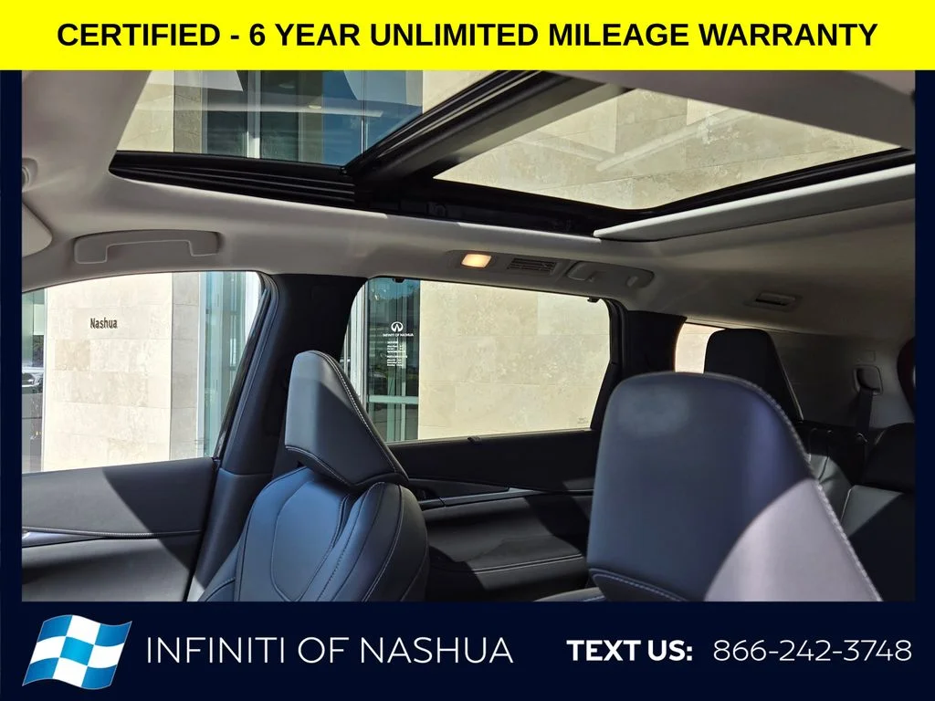 Certified Used 2024 Black INFINITI LUXE image 7