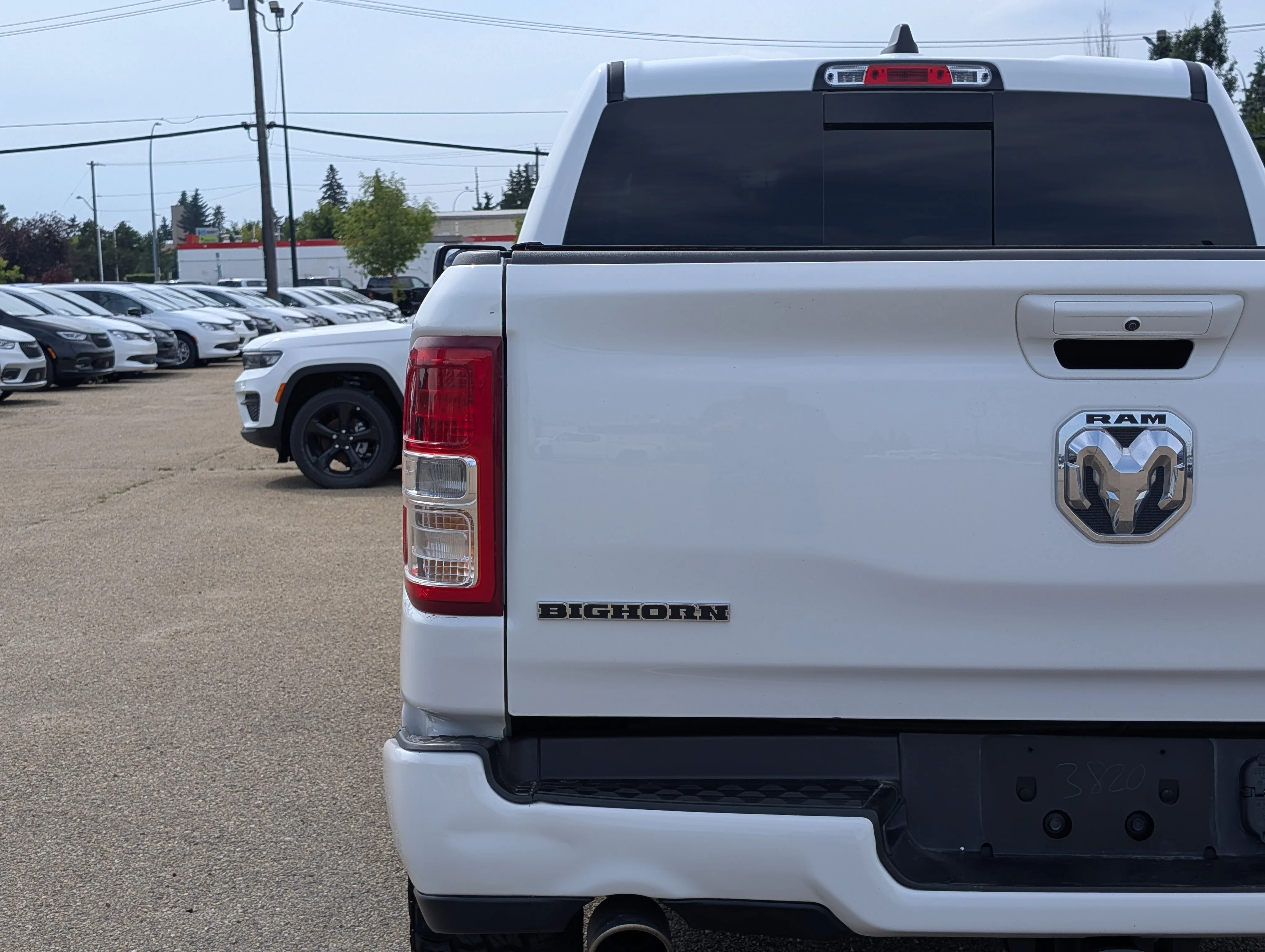 Used 2024 Bright White Ram Big Horn image 13