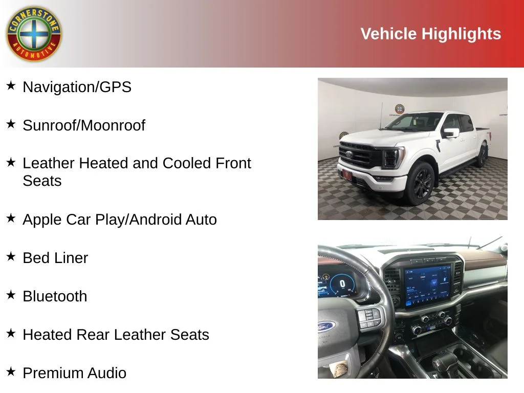Used 2023 Ford F-150 Lariat with VIN 1FTFW1E57PFA68032 for sale in Elk River, Minnesota