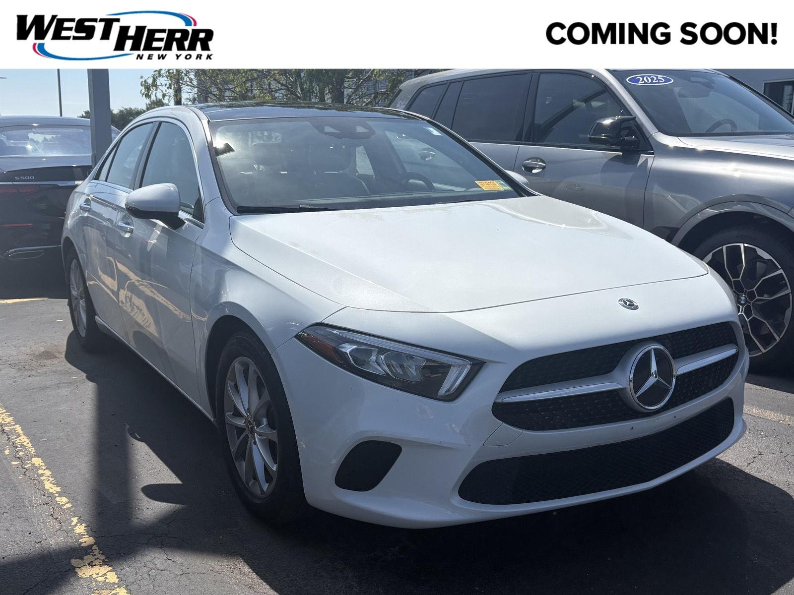 Used 2020 Digital White Pearl Metallic Mercedes-Benz A 220 image 1