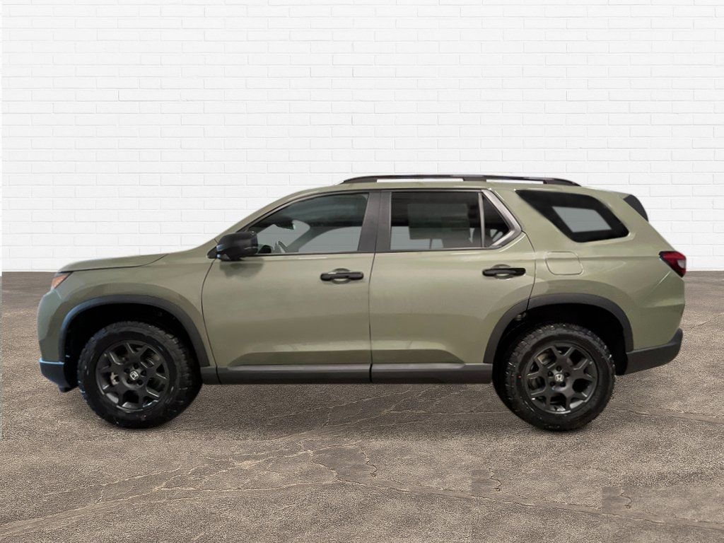 Honda × YOSHIDA ROBERTO のカーキカラー　ほぼ新品 New 2026 Honda Pilot TrailSport 4D Sport Utility in Brighton