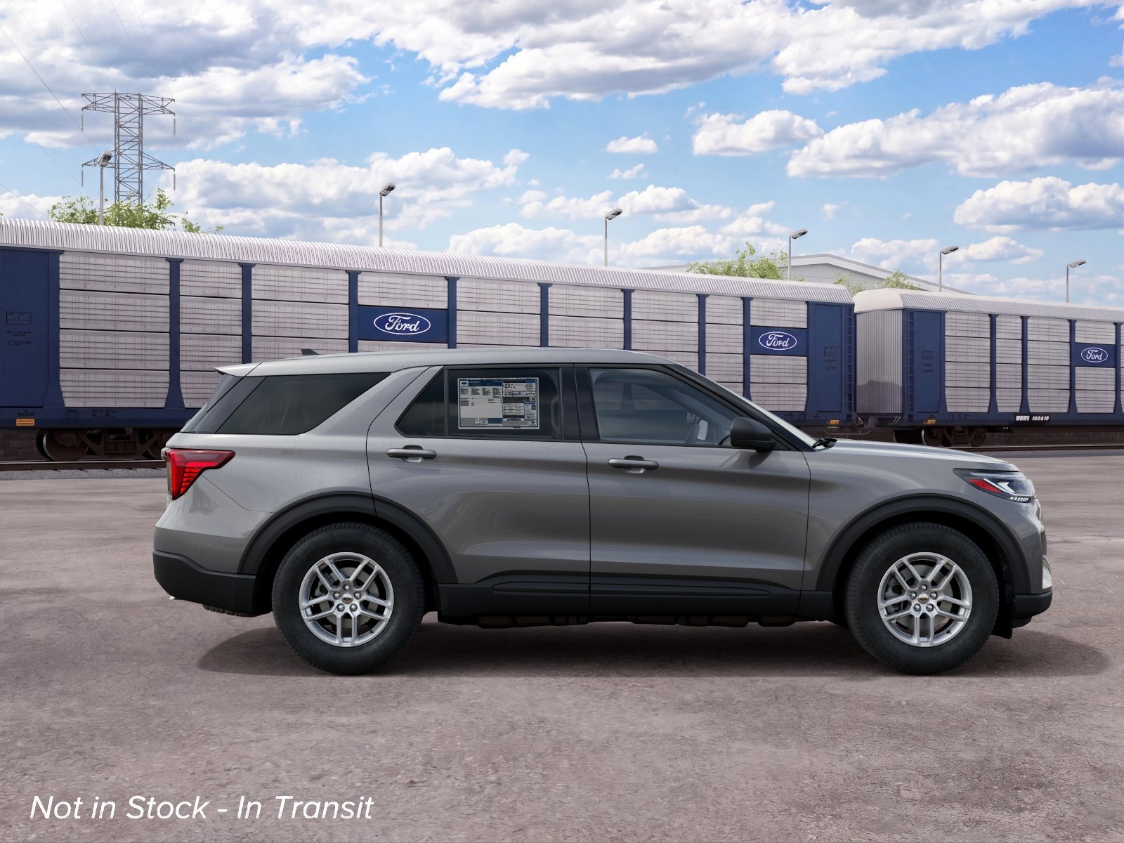 New 2027 Carbonized Gray Metallic Ford Active image 28