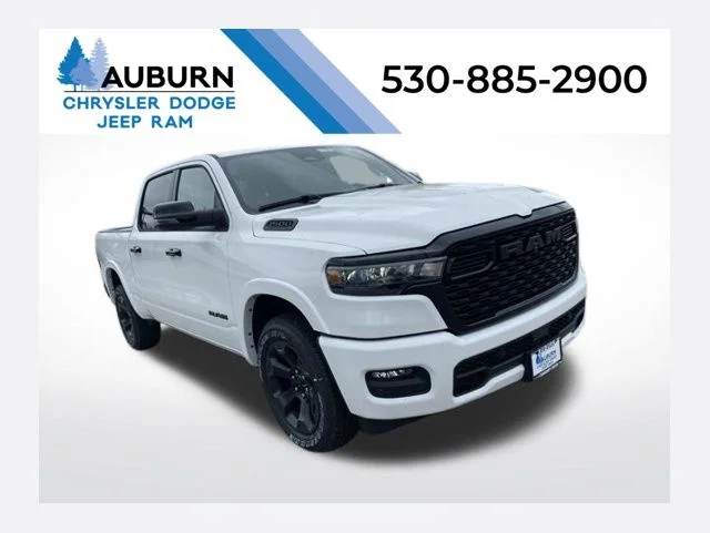 New 2026 Bright White Clearcoat RAM BIG HORN image 1