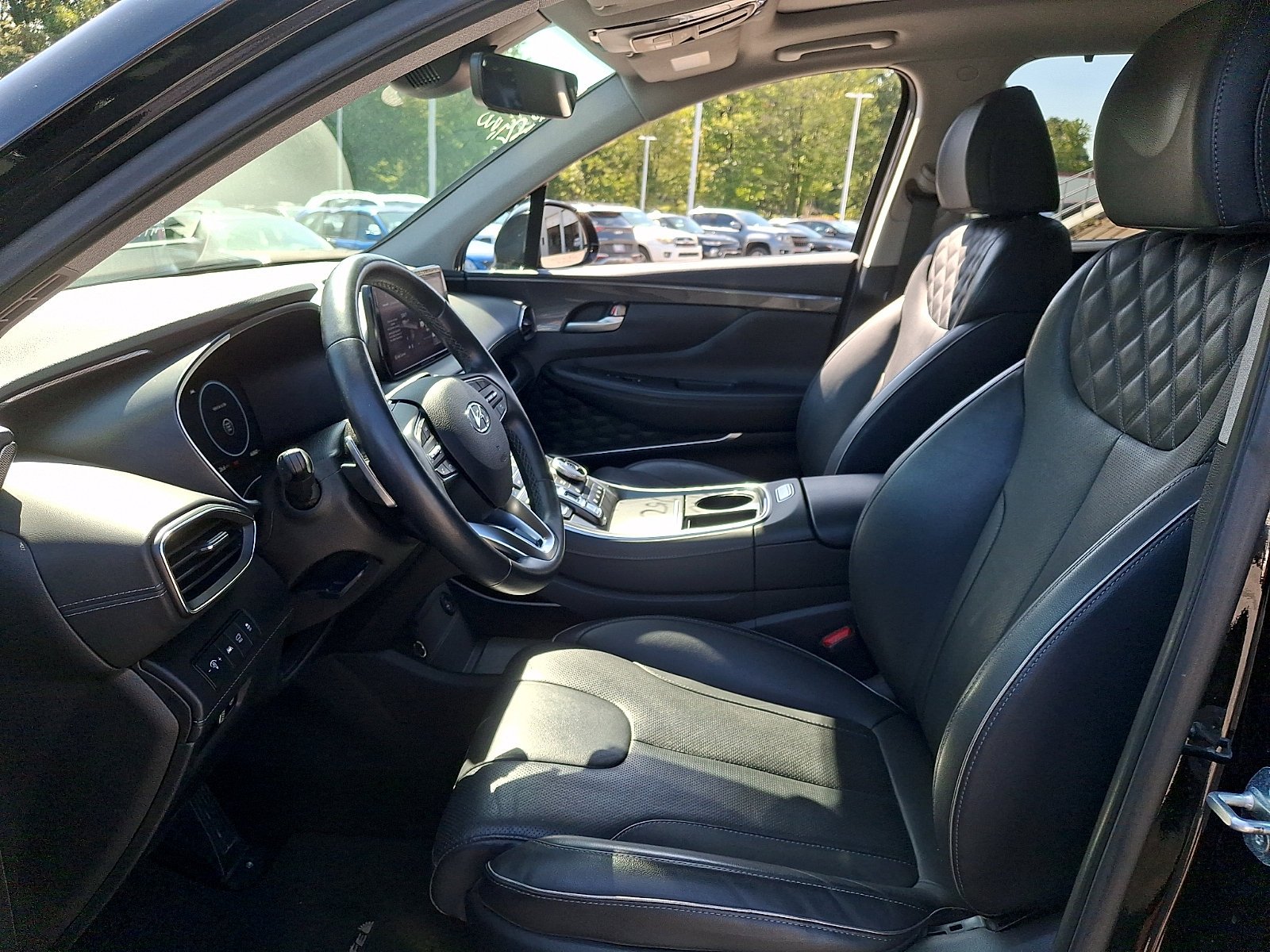 Used 2023 Twilight Black Hyundai Limited image 12