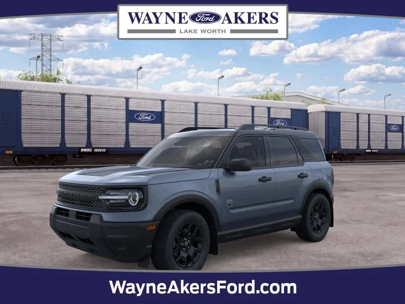 New 2026 Azure Gray Metallic Tri-Coat Ford Big Bend image 1