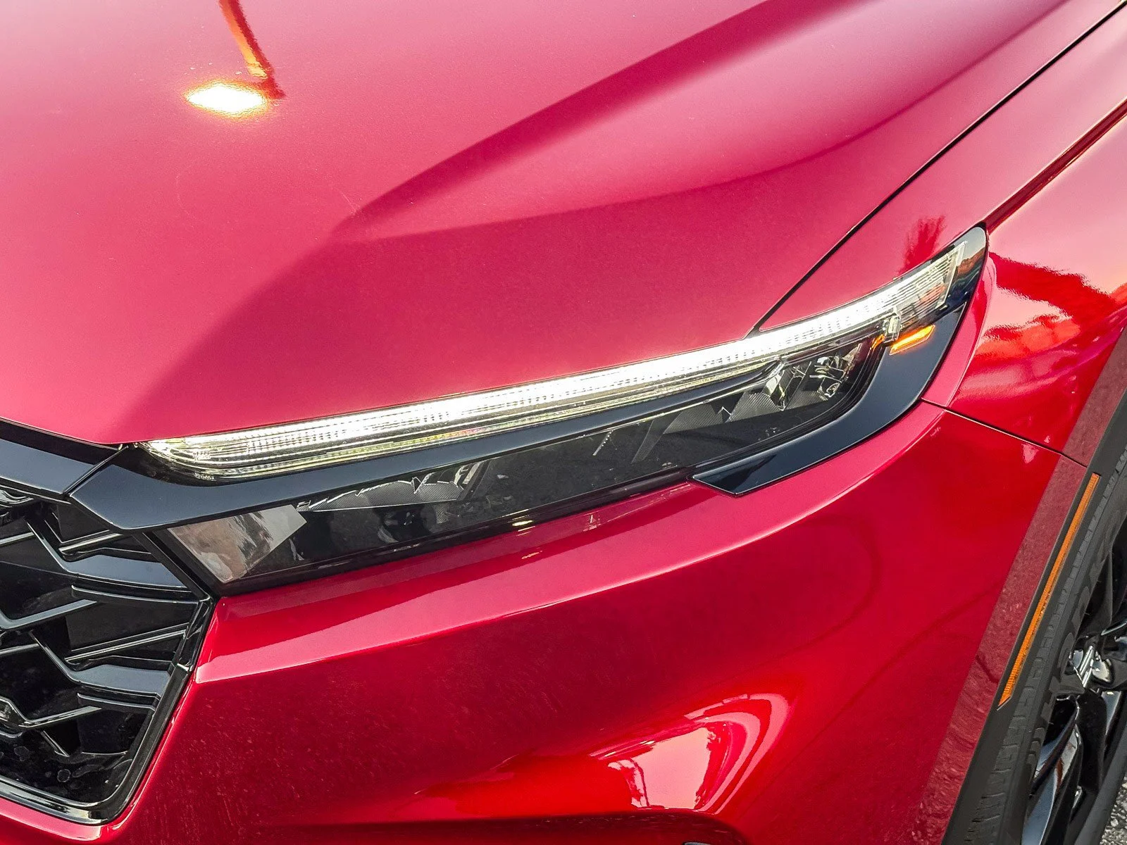 New 2027 Radiant Red Metallic Honda Sport image 8