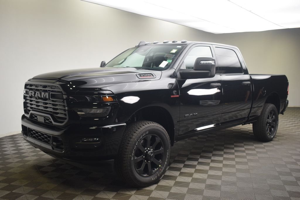 New 2026 Diamond Black Crystal Pearl-Coat Exterior Paint RAM Big Horn image 14