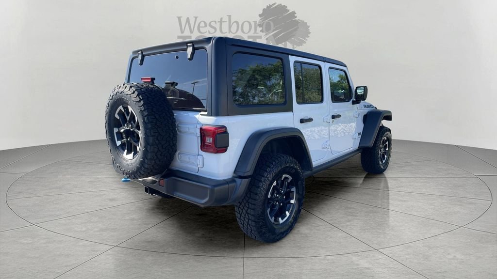 Used 2024 White/off-white Jeep Hybrid Rubicon 4XE image 7