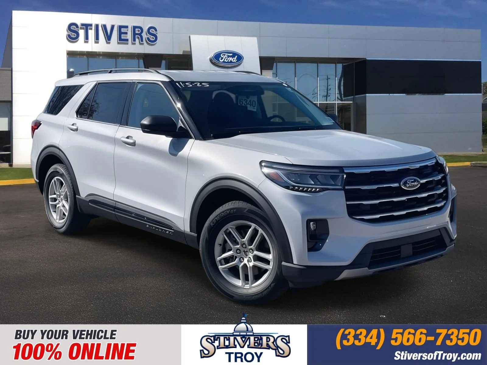 Used 2026 Space White Metallic Ford Active image 1