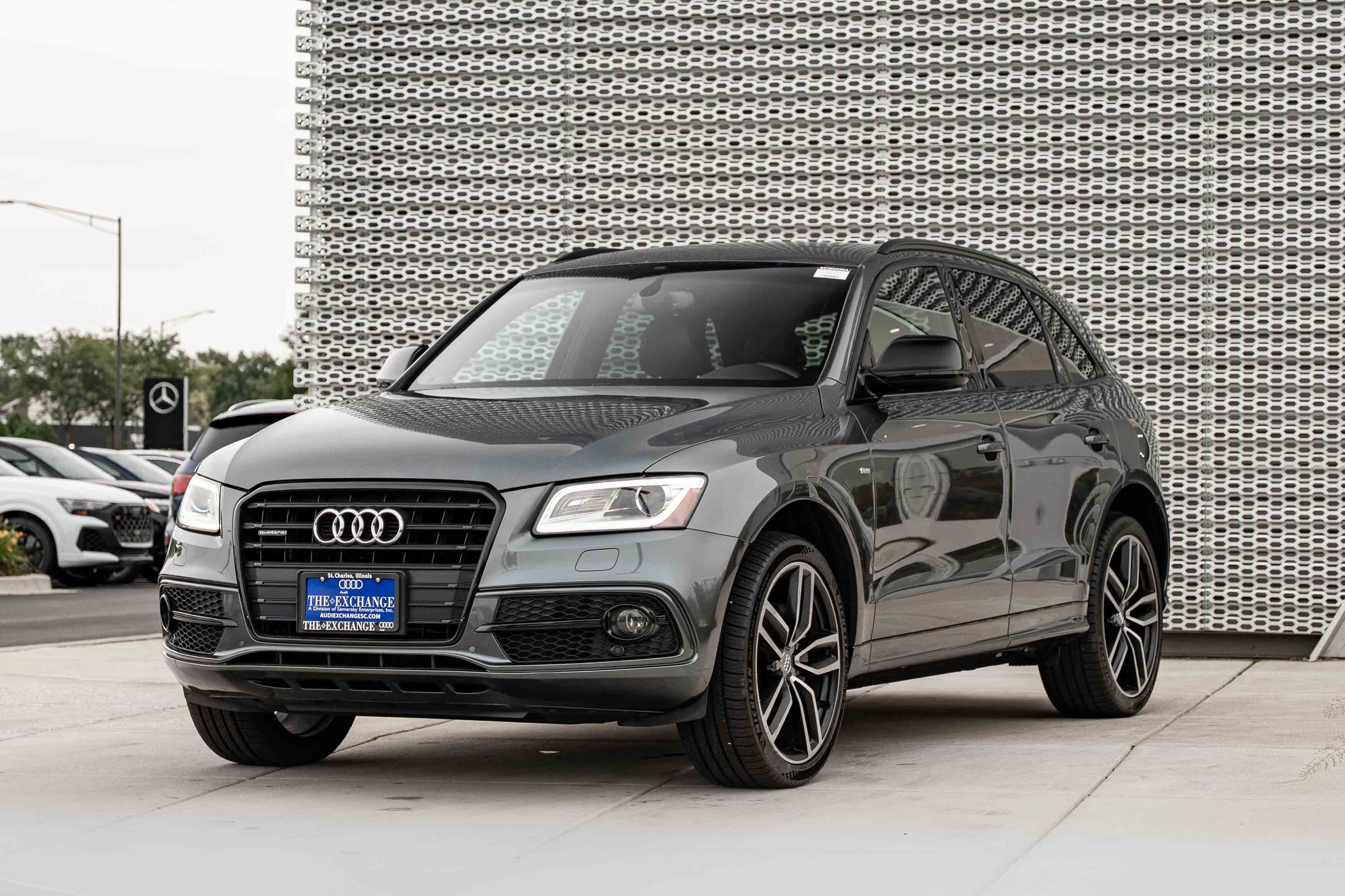 Used 2017 Daytona Gray Pearl Effect Audi Premium Plus image 7