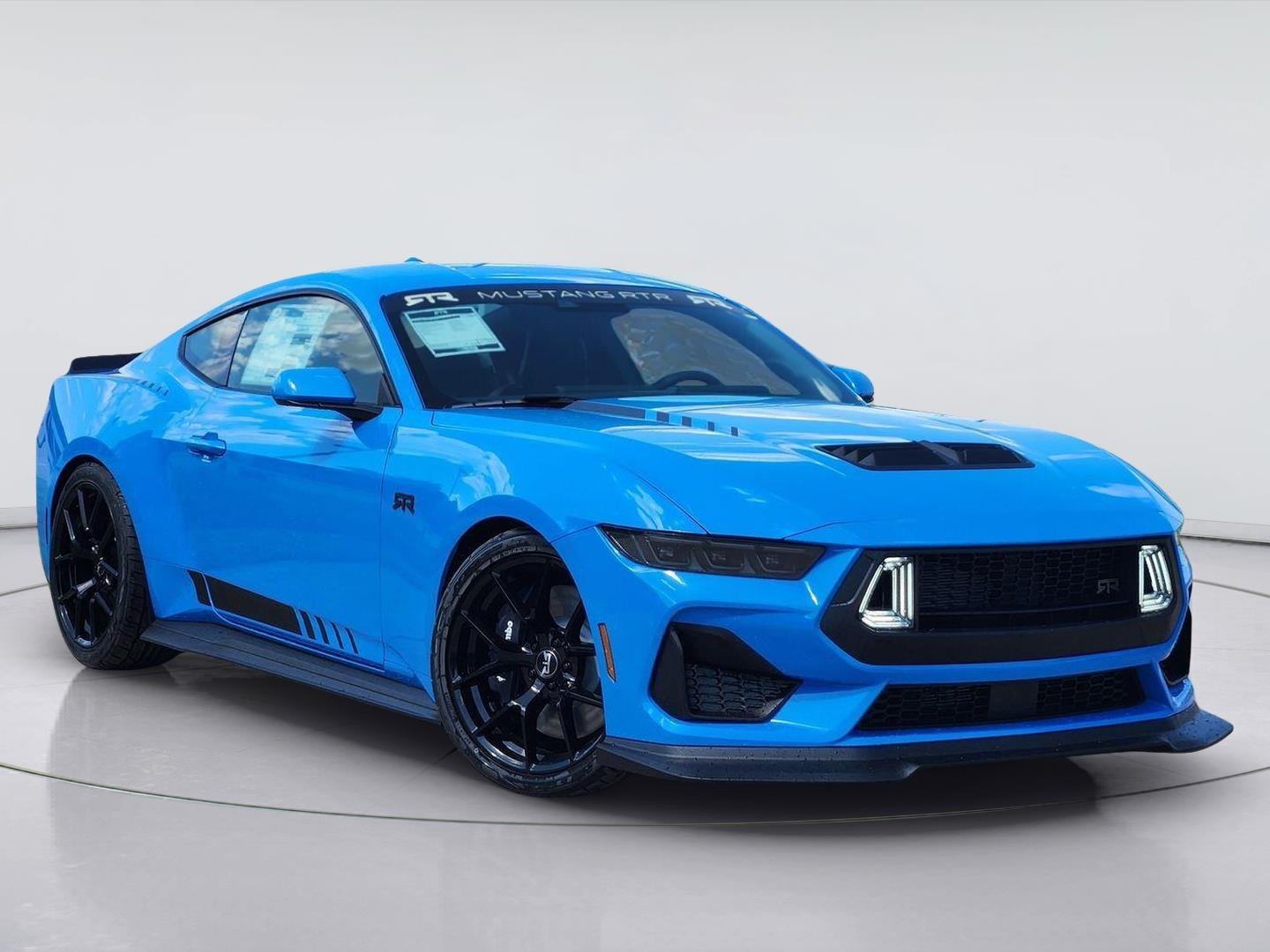 New 2026 Grabber Blue Metallic Ford GT Fastback image 2