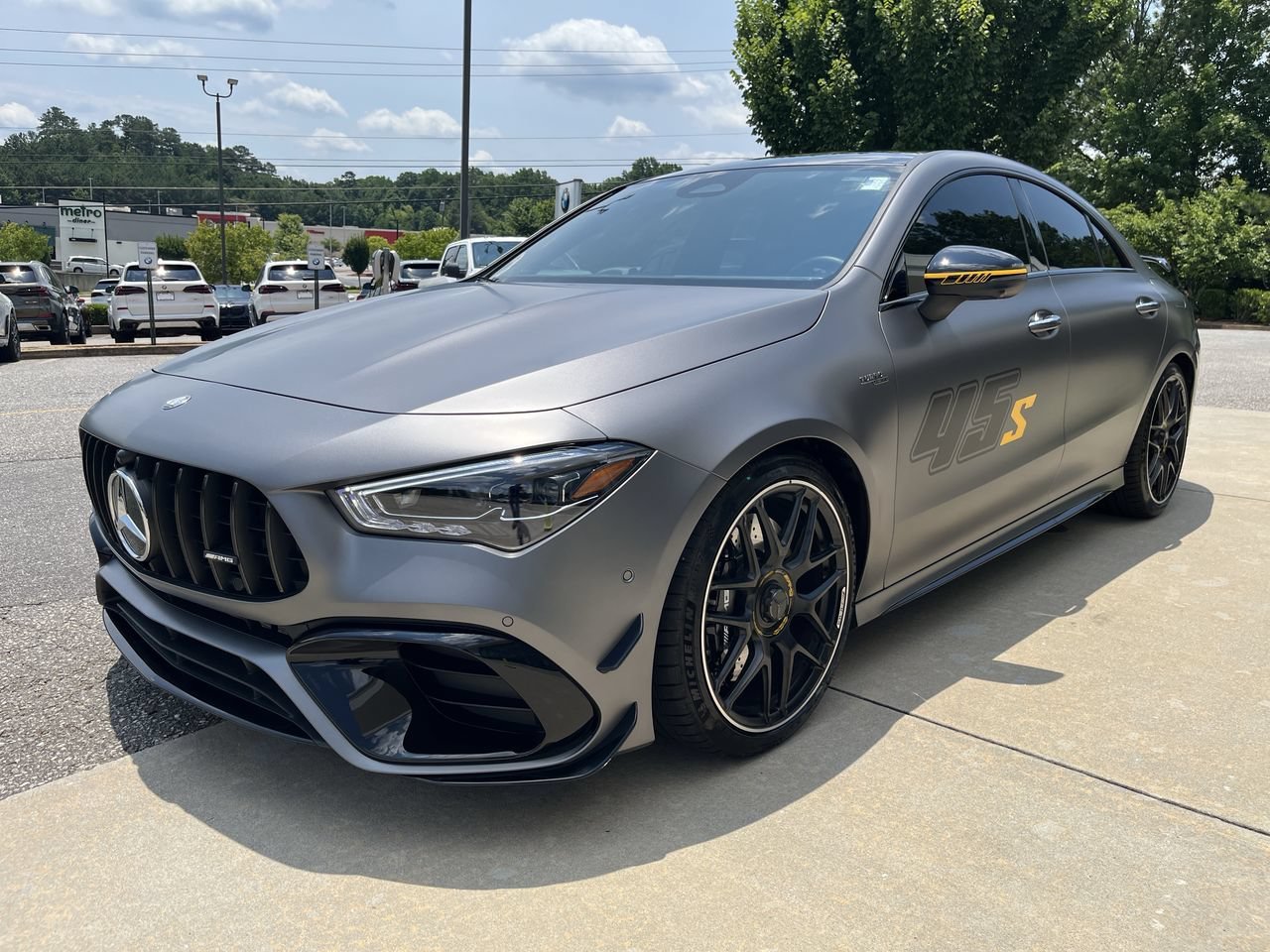 Used 2026 Gray Mercedes-Benz AMG® CLA 45 image 4
