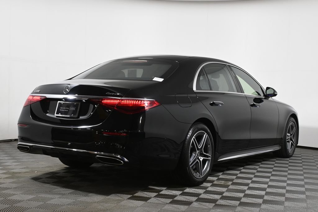 Certified Used 2025 Black Mercedes-Benz S 580 image 7
