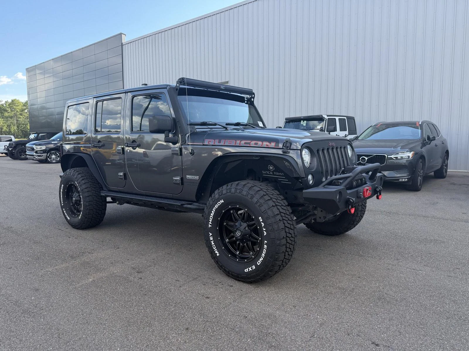 Used 2017 Granite Crystal Metallic Clearcoat Jeep Rubicon Recon image 3