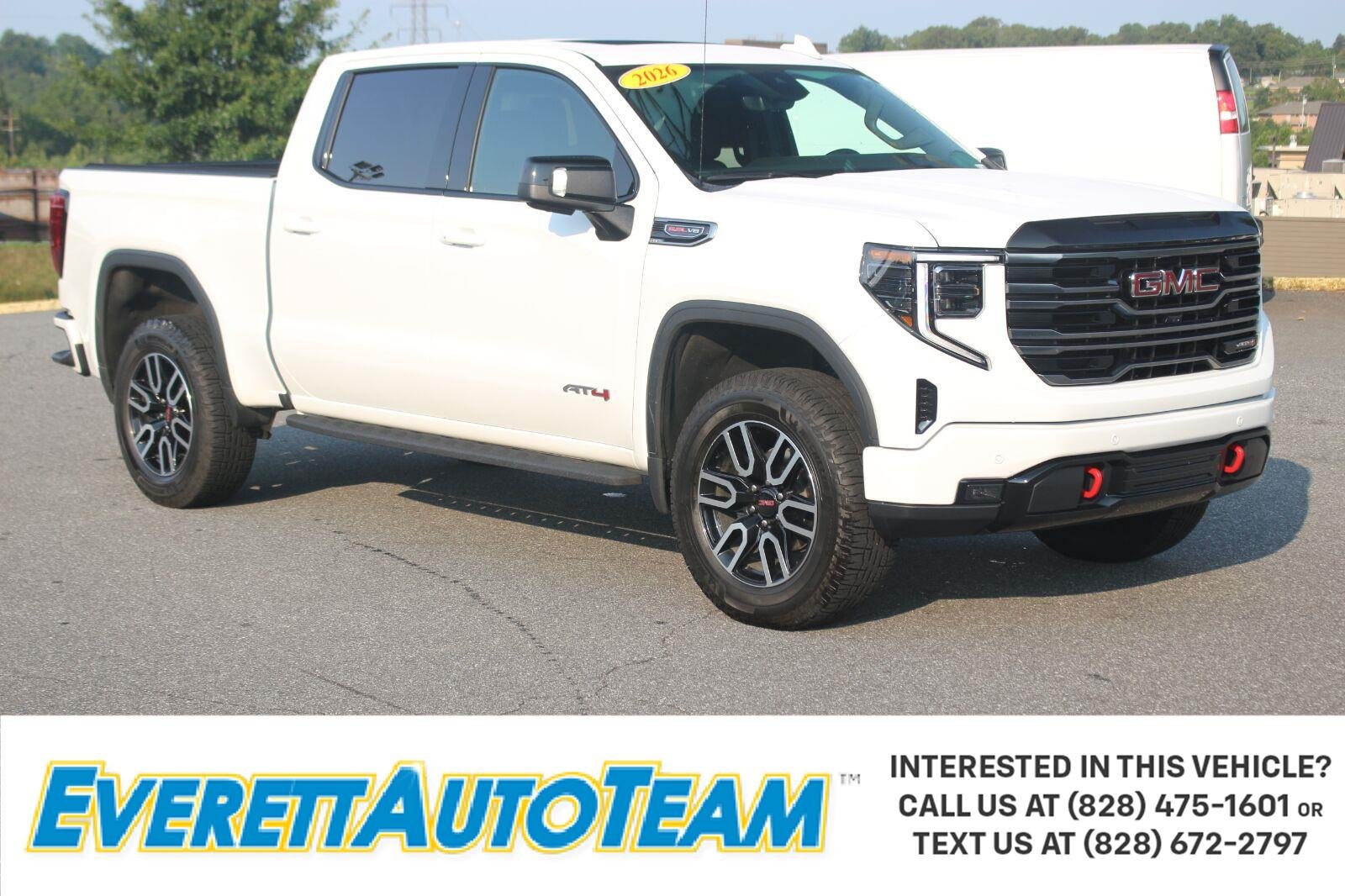 Used 2026 Summit White GMC AT4 image 1