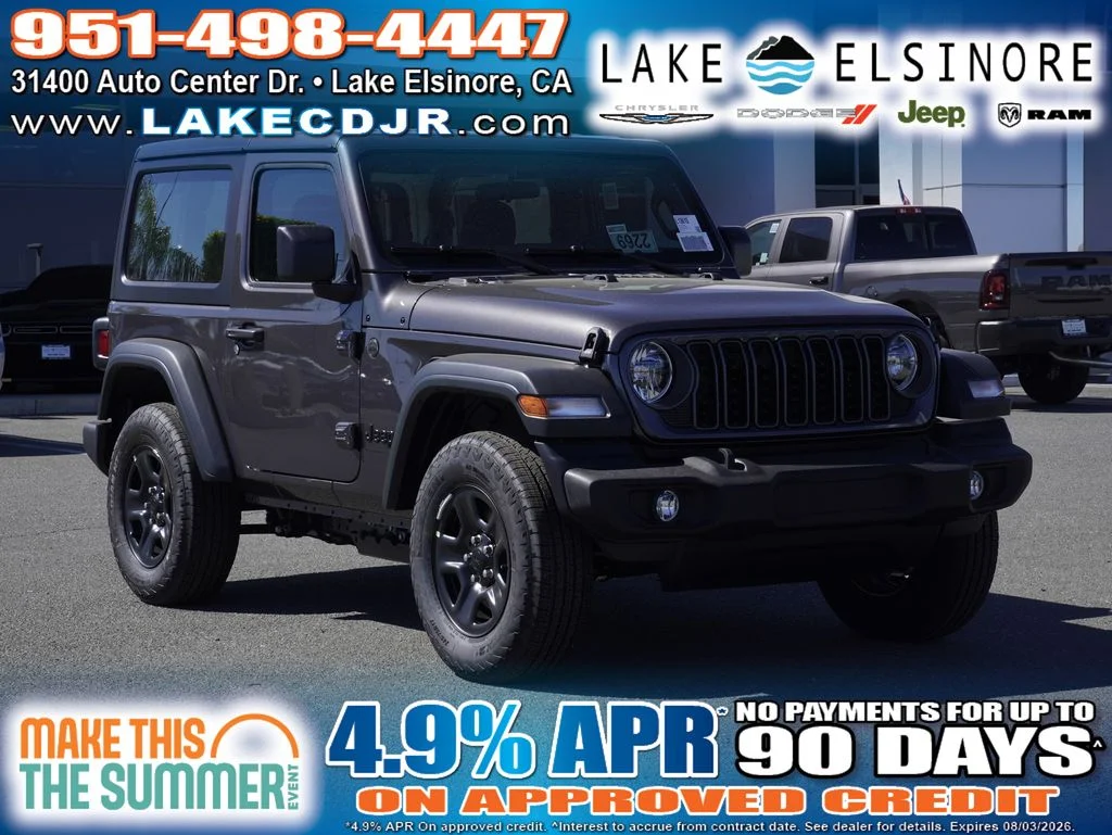 New 2026 Granite Crystal Metallic Clear-Coat Exterior Paint Jeep Sport image 1