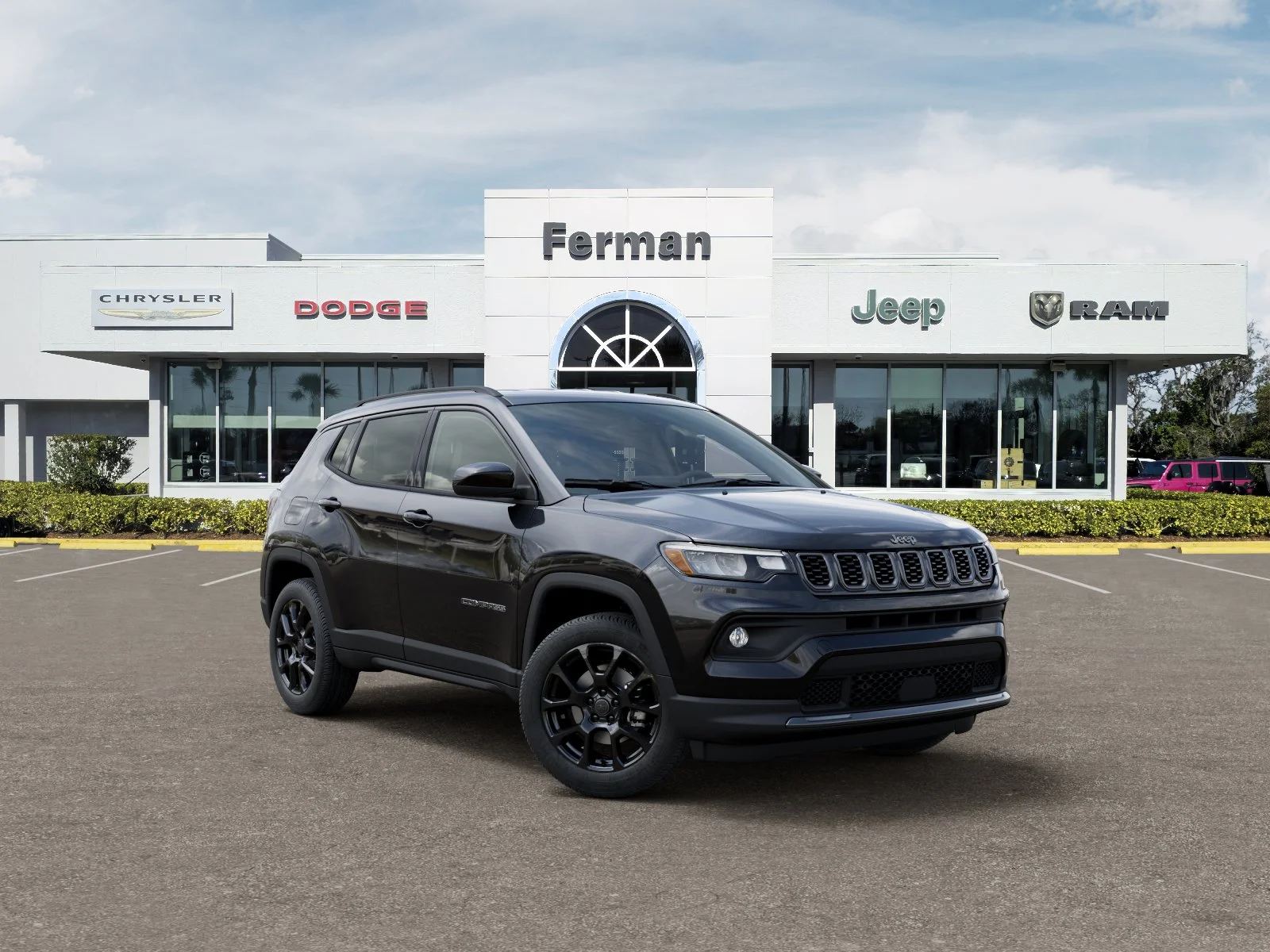 New 2026 Diamond Black Crystal Pearl-Coat Exterior Paint Jeep Latitude image 31
