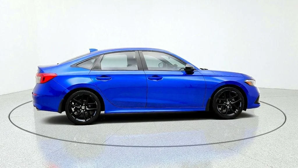 Used 2022 Aegean Blue Metallic Honda Sport CVT image 4