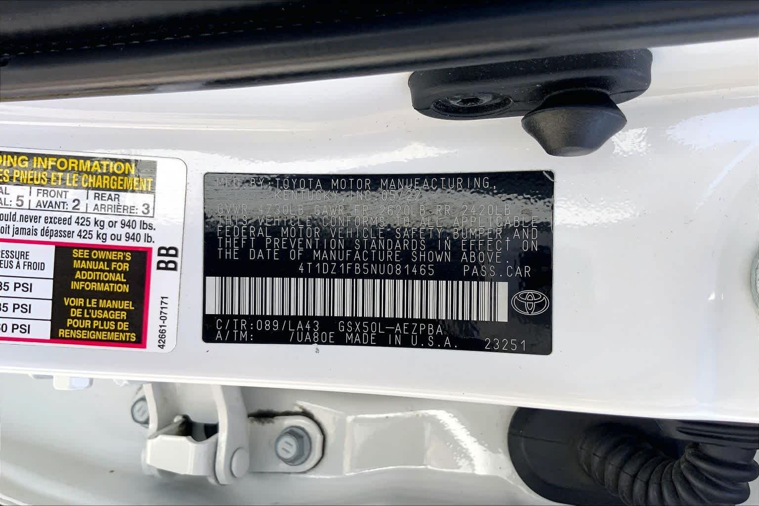 Used 2022 Wind Chill Pearl Toyota Limited image 36