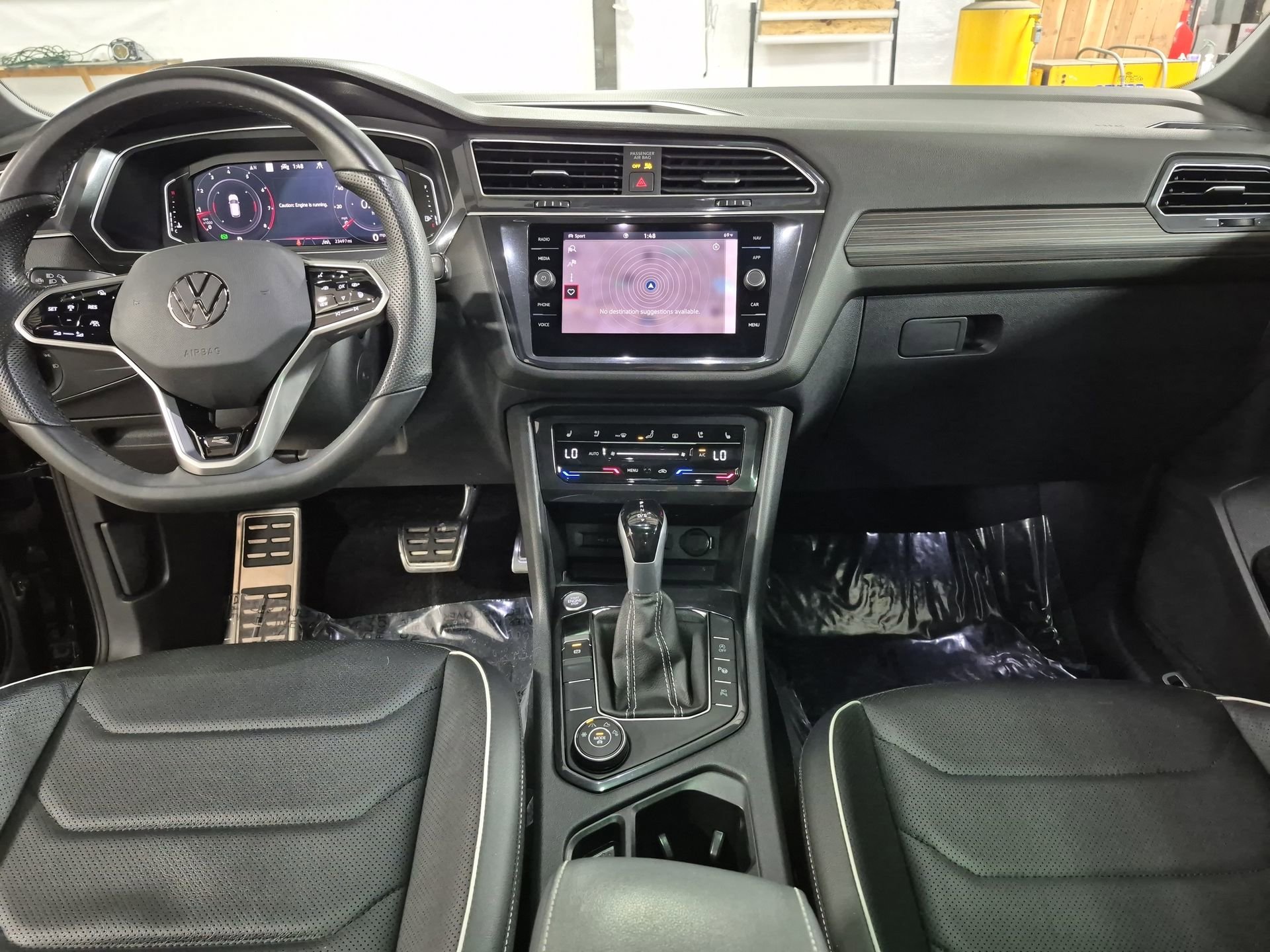 Used 2024 Black Volkswagen 2.0T SEL R-Line image 21