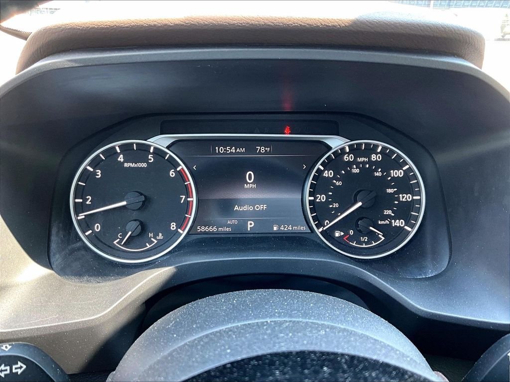Used 2022 Black Nissan SV image 8