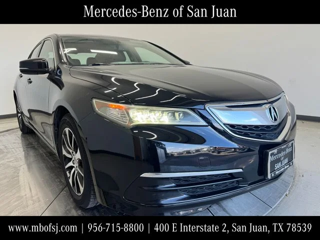 Used 2017 Crystal Black Pearl Acura 2.4L image 1
