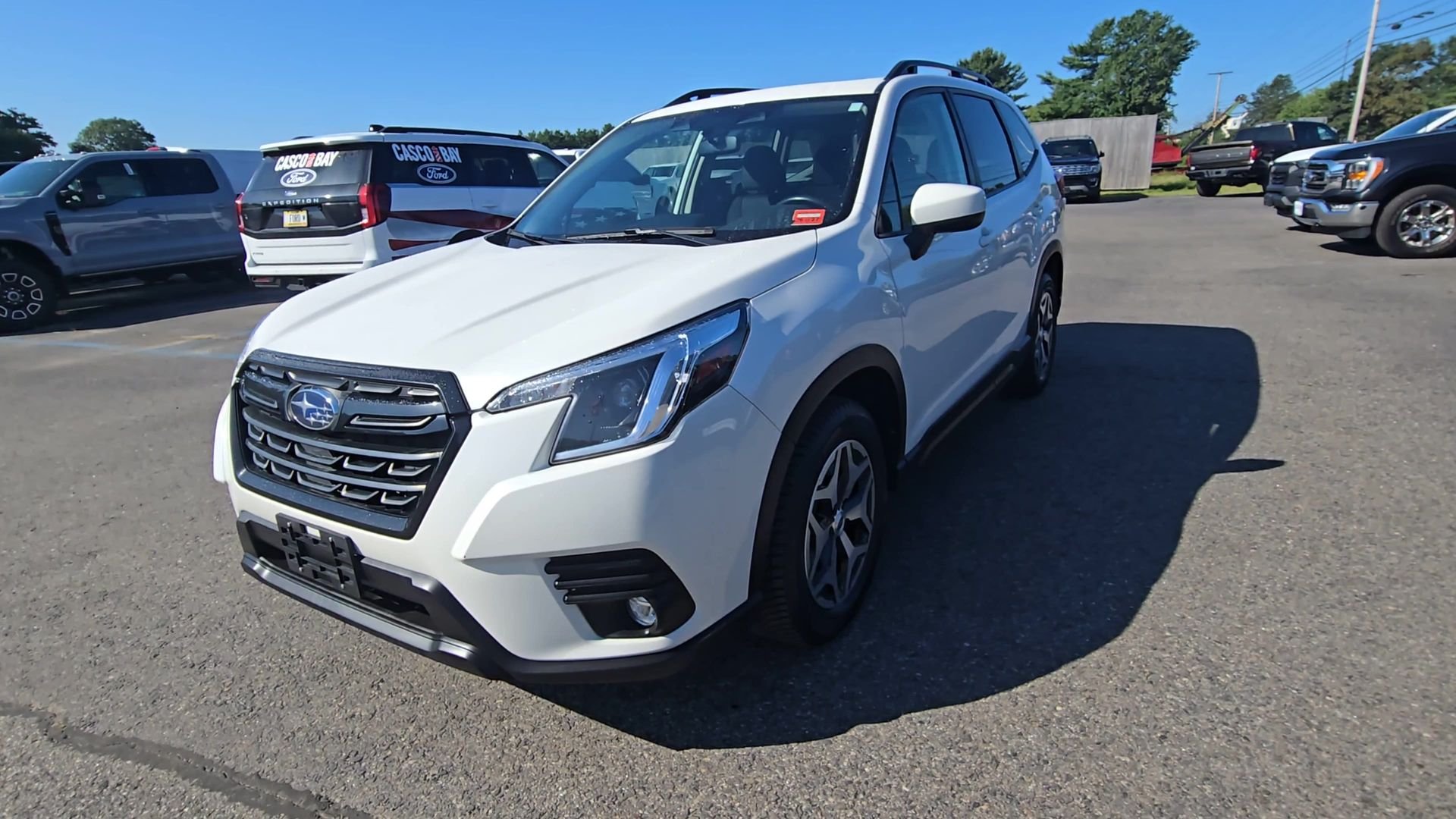 Certified Used 2024 Crystal White Pearl Subaru Premium image 15
