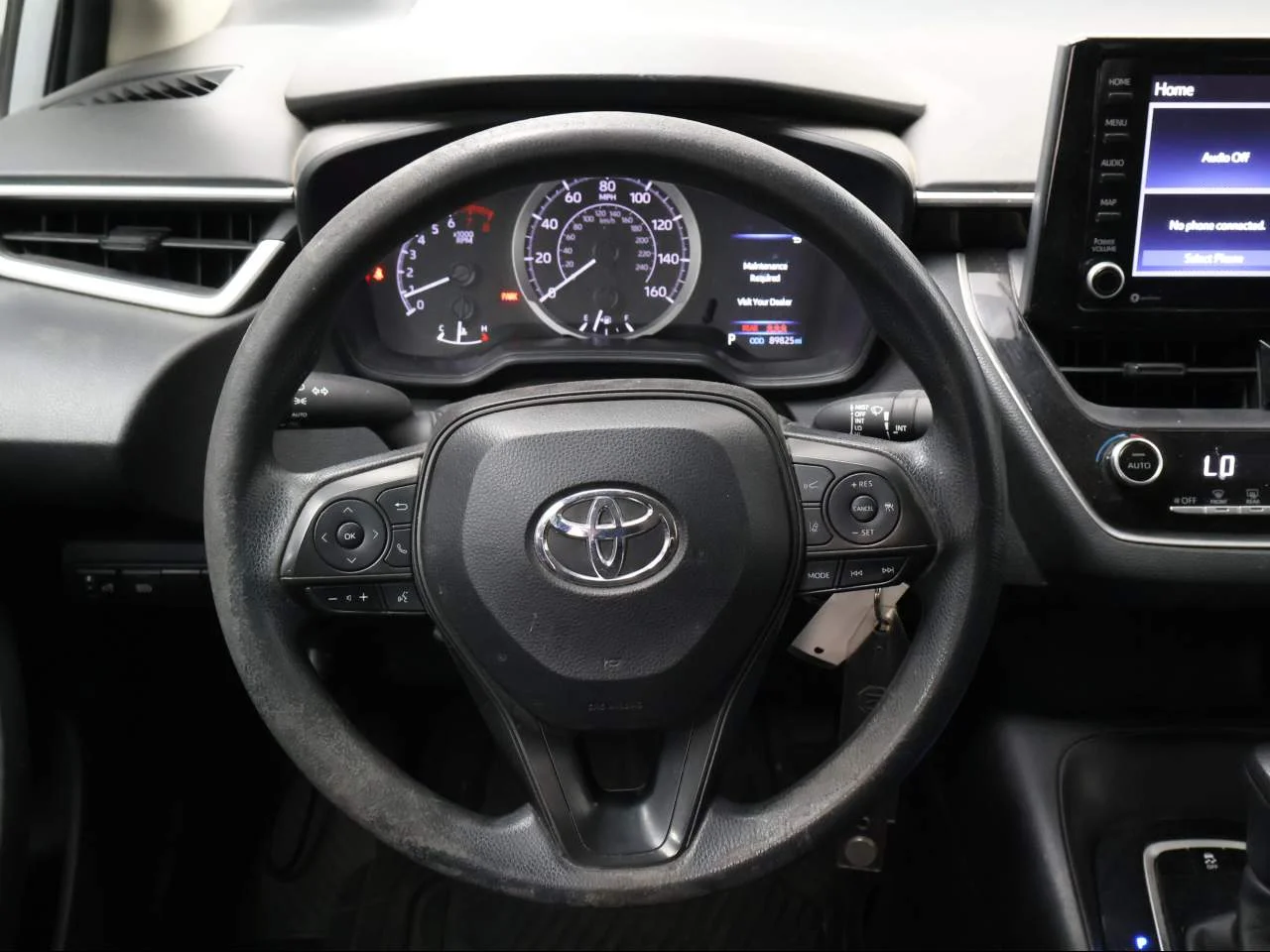 Used 2022 Classic Silver Metallic Toyota LE image 11