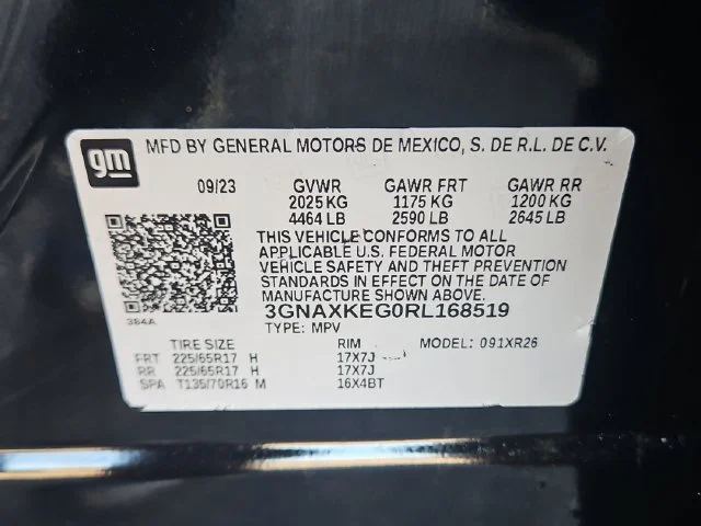Used 2024 Mosaic Black Metallic Chevrolet LT image 29