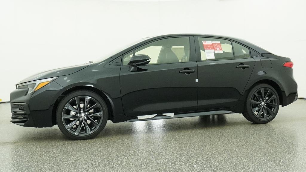 New 2026 Midnight Black Metallic Toyota Hybrid SE image 4
