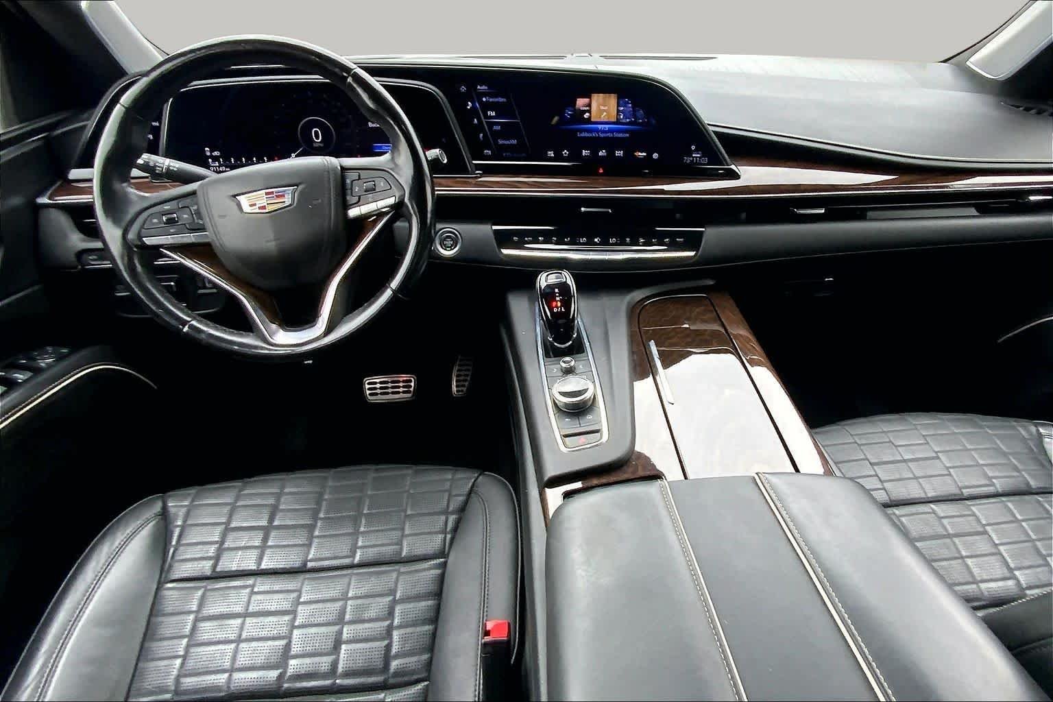 Used 2022 Galactic Gray Metallic Cadillac Sport Platinum image 16