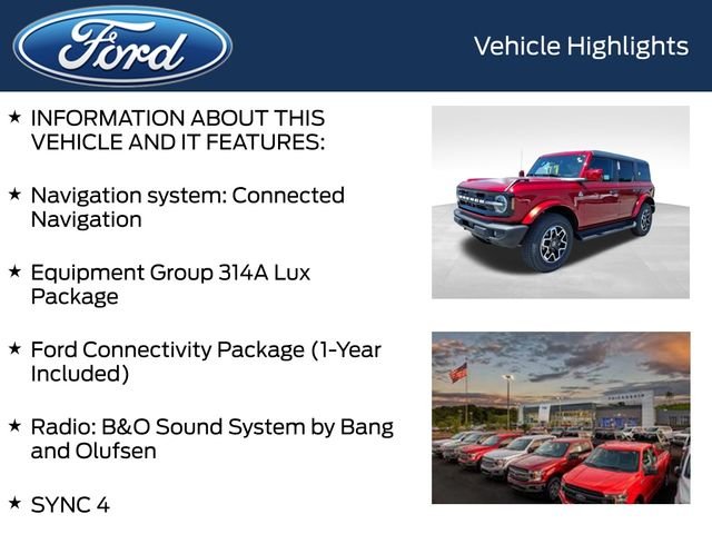New 2026 Ruby Red Metallic Tinted Clearcoat Ford Outer Banks image 4
