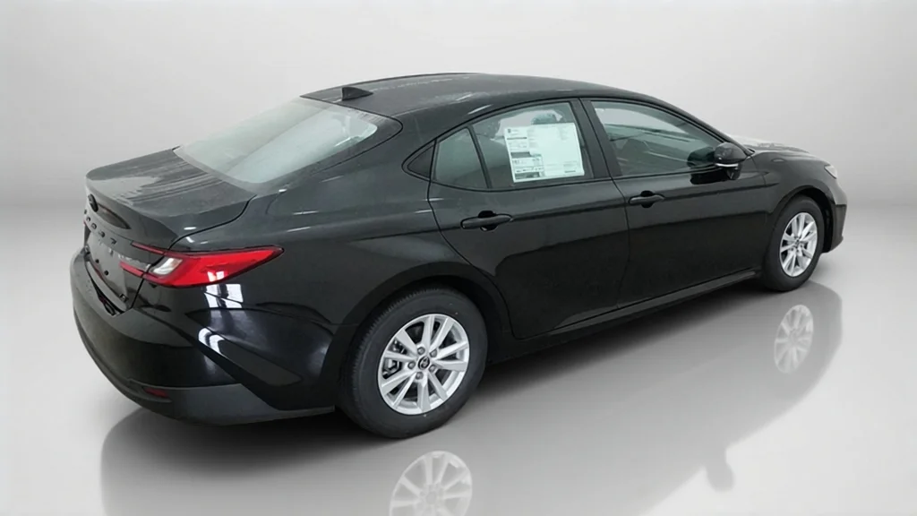 New 2026 Midnight Black Metallic Toyota LE image 9