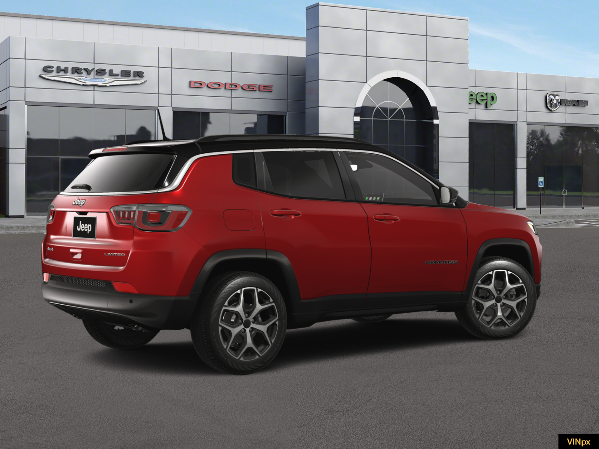 New 2026 Red Hot Pearlcoat Jeep Limited image 8
