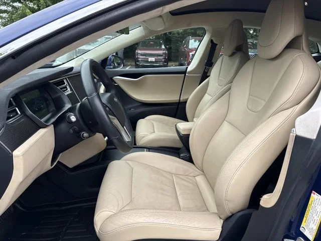 Used 2017 Blue Tesla 75D image 14