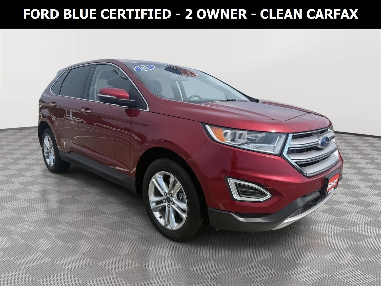 Used 2017 Ruby Red Metallic Tinted Clearcoat Ford Titanium image 1