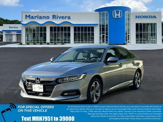 Certified 2019 Honda Accord EX with VIN 1HGCV1F40KA077951 for sale in Port Jefferson Station, NY