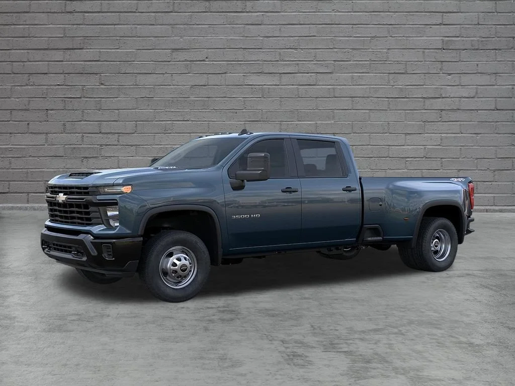 New 2026 Lakeshore Blue Metallic Chevrolet WT DRW image 2