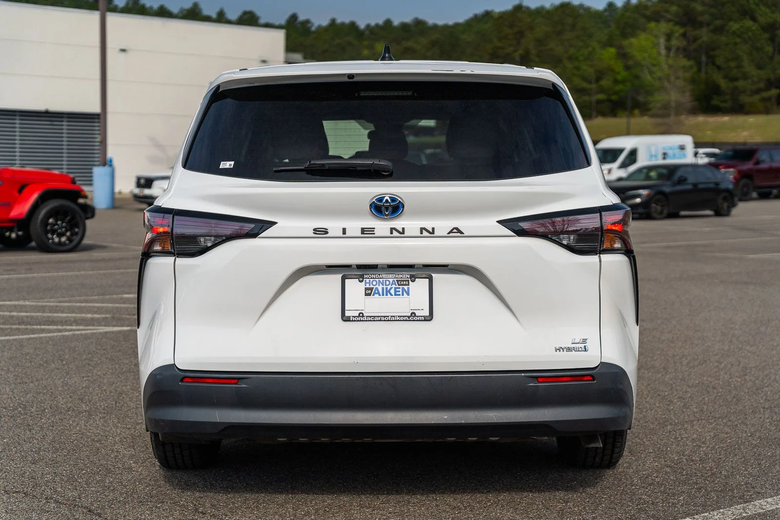Used 2024 White Toyota LE image 5