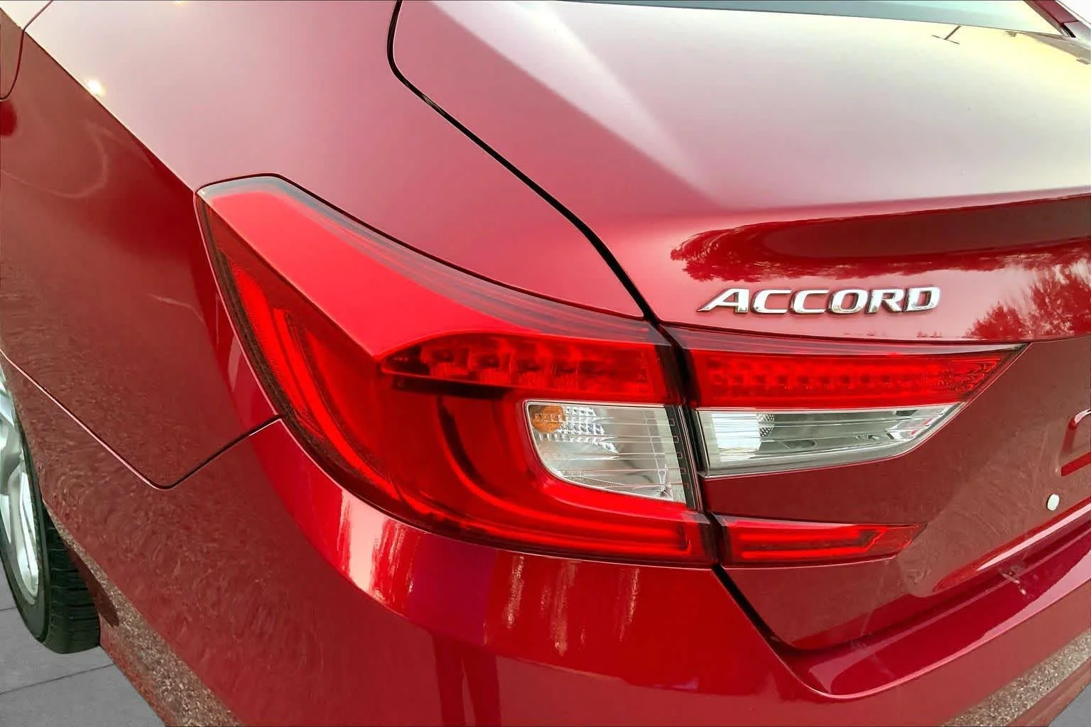 Certified Used 2019 Radiant Red Metallic Honda LX 1.5T image 28