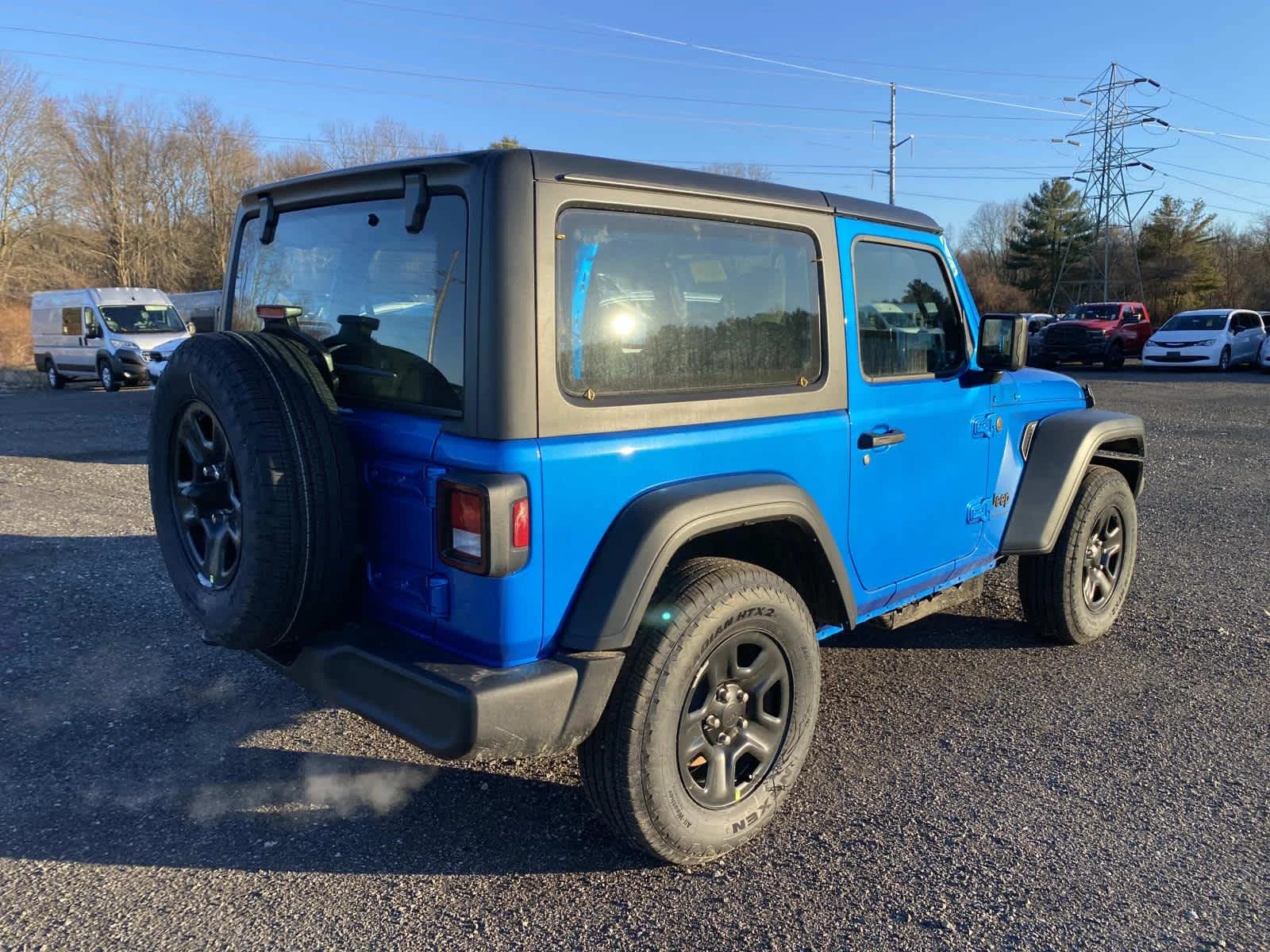 New 2026 Hydro Blue Pearl-Coat Exterior Paint Jeep Sport image 3
